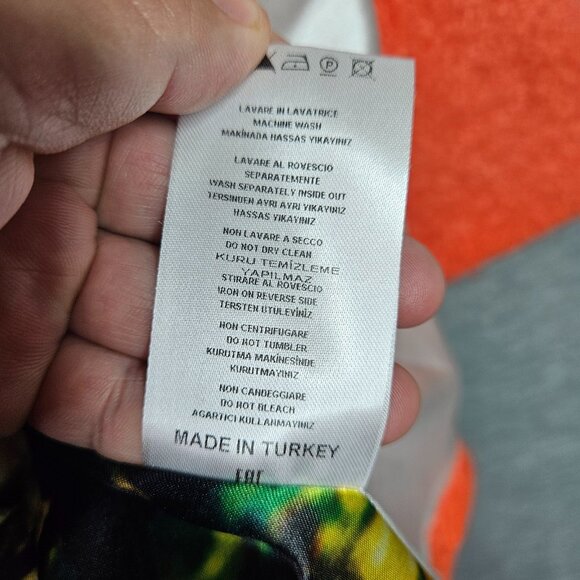 VIADELLEROSE VS20-7033 Women's Orange Mint Jacket Size 1 - Picture 9 of 15